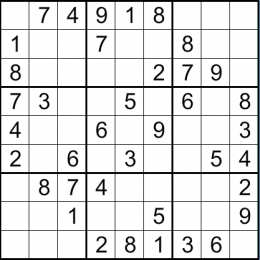 Судоку Простые и сложные судоку скачать и распечатать онлайн бесплатно