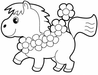 Для девочек Раскраски с животными для девочек