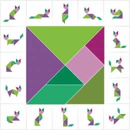 Танграм Китайская головоломка танграм и задания для нее