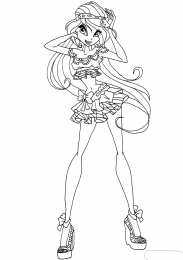 Для девочек Раскраски с принцессами из мультфильмов для девочек. 