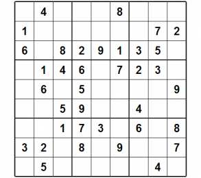 Судоку Простые и сложные судоку скачать и распечатать онлайн бесплатно