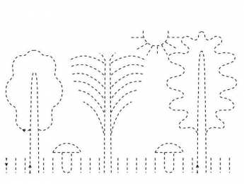 Подготовка руки к письму Штриховки для подготовки руки к письму. Нарисуй линии по образцу.