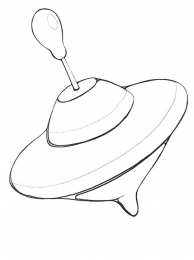 Юла Раскраски с юлой