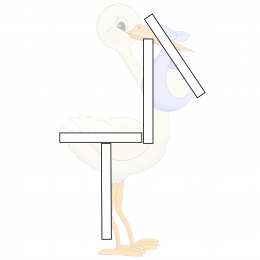 Счетные палочки Фигуры из цветных счетных палочек