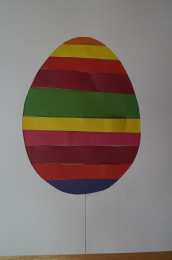 Аппликации на пасху Пасхальные яйца, аппликации из цветной бумаги
