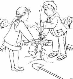 Весна Раскраски на тему время года весна