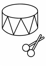 Барабан Барабан и барабанная установка на раскрасках