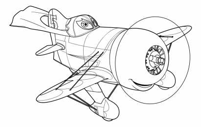 Самолеты Самолет из мультфильма