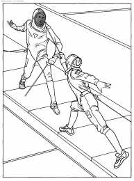 фихтование Спорт фихтование. Раскраски со шпагой