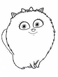 Для девочек Раскраски с животными для девочек