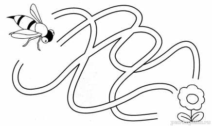 Лабиринт Лабиринты для детей 4-5 лет