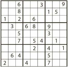 Судоку Простые и сложные судоку скачать и распечатать онлайн бесплатно