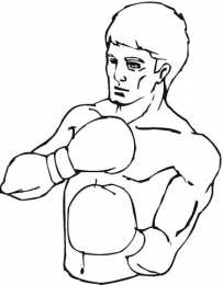 Бокс Раскраски про бокс скачать онлайн