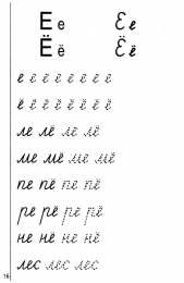 Прописи с буквами Учимся писать буквы