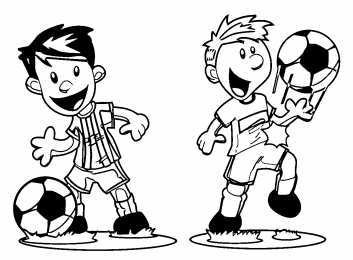 Футбол Раскраски про футбол. Футболисты известных клубов и логотипы клубов. 