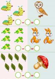 Все Задания с цифрами Карточки по математике с заданиями на сложение вычитание и счет Учимся считать с детьми. Увлекательные и яркие задания по математике для подготовке к школе