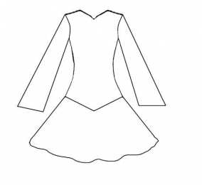 Платья Раскраски платьев для раскрашивания и вырезания скачать бесплатно.