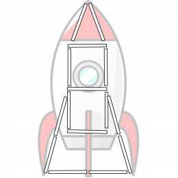 Счетные палочки Фигуры из цветных счетных палочек