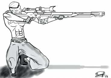 Снайпер Раскраски со снайперами