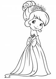 Для девочек Раскраски с принцессами из мультфильмов для девочек. 