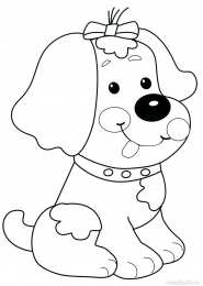 Для девочек Раскраски с животными для девочек