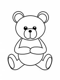 Для маленьких Раскраски для маленьких с жирным контуром