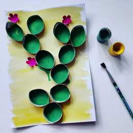 Весенние поделки Поделки на весеннюю тему из бумаги.