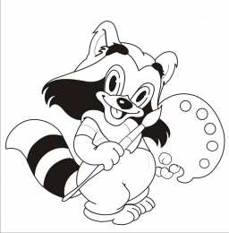 Енот Животное енот