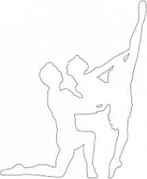 Контуры балерины Контуры и шаблоны балерин для вырезания скачать бесплатно онлайн