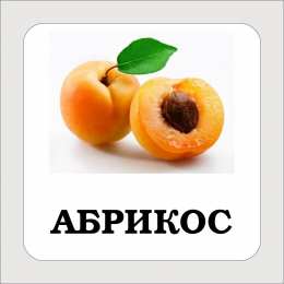Все Фрукты Карточки с подписными фруктами. Скачать бесплатно. Раннее развитие. Изучаем фрукты в детском саду или центре. 