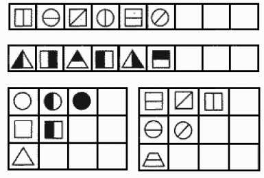 Продолжи ряд Задания на последовательности. Что будет следующее.
