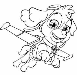 Щенки Раскраски щенки для девочек