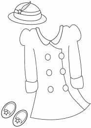 Платья Раскраски платьев для раскрашивания и вырезания скачать бесплатно.