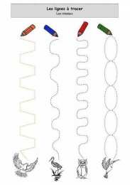 Графомоторные дорожки Простые графомоторные дорожки 