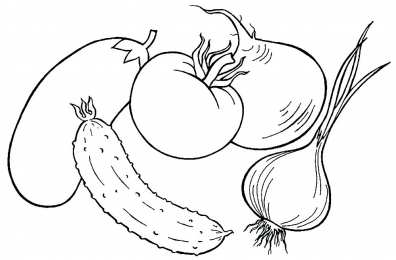 Овощи для детей Раскраски с овощами для детей скачать бесплатно
