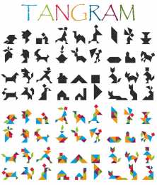 Танграм Китайская головоломка танграм и задания для нее