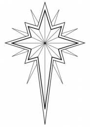 Контур звезды Контуры шаблоны звезды для вырезания аппликации или поделок