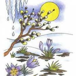 Весна дети рисуют про весну