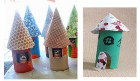 Дом из бумаги или картона Поделки дома из бумаги или картона