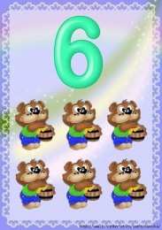 Карточки с цифрами Карточки с цифрами от 1 до 10