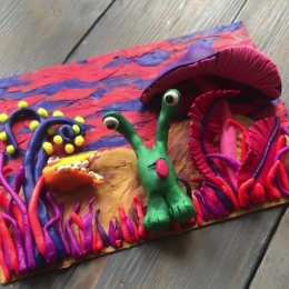 День космонавтики Поделка из пластилина на день космонавтики