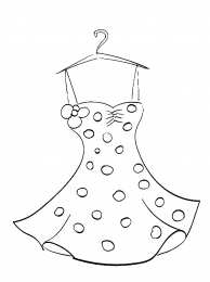 Платья Раскраски платьев для раскрашивания и вырезания скачать бесплатно.