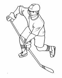 Хоккей Раскраски про хоккей. Хоккеисты клюшки и шайбы на раскрасках