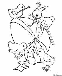 Пасха Пасхальные яйца и раскраски