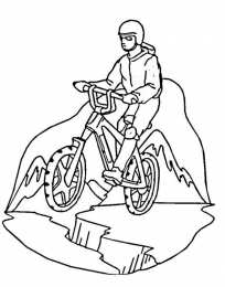 Велоспорт Раскраски с велосипедами. Велоспорт