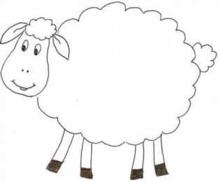 Барашек Баран. Раскраски с барашками