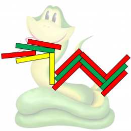 Счетные палочки Фигуры из цветных счетных палочек