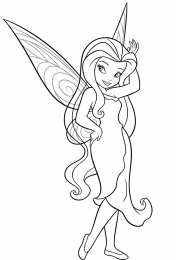 Феи Раскраски с феями