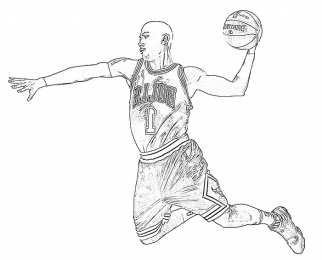 Баскетбол Раскраски баскетбол