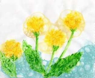 Рисуем мыльными пузырями Рисунки гуашью мыльными пузырями